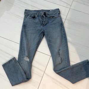 RAG & BONE MENS FIT 1 extra slim JEANS 30